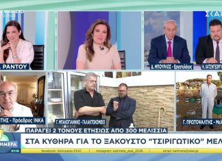 Η Μελισσοκομία Αθάμαρι στην εκπομπή «Καλημέρα» του ΣΚΑΪ